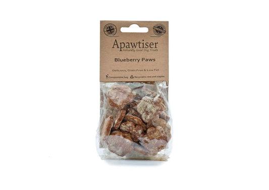 Apawtiser Naturally Good Dog Treats dog treats Grain-Free Apple & Blueberry Biscuits: A Crunchy Canine Delight