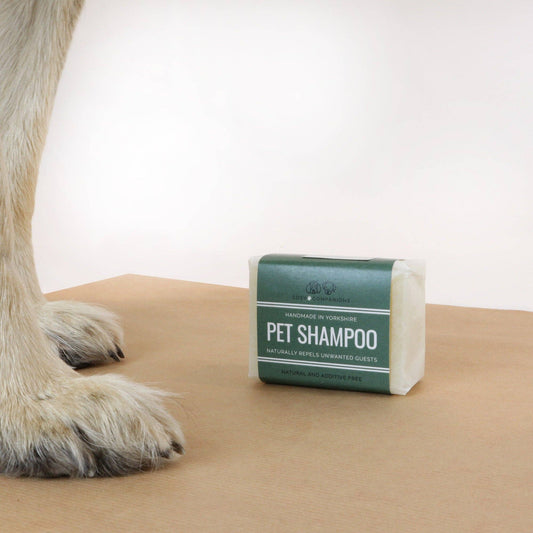 Cosy Cottage Soap Pet shampoo Lavender Lemongrass and Neem Natural Pet Shampoo Bar