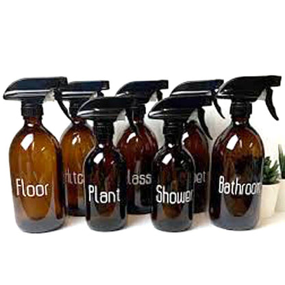 EarthBits Glass Spray Bottle, Cleaning Spray Bottles