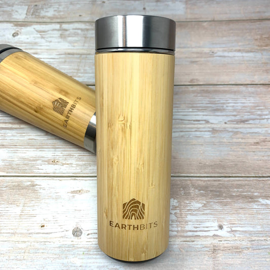 EarthBits water bottle Thermos Water Bottle with Infuser