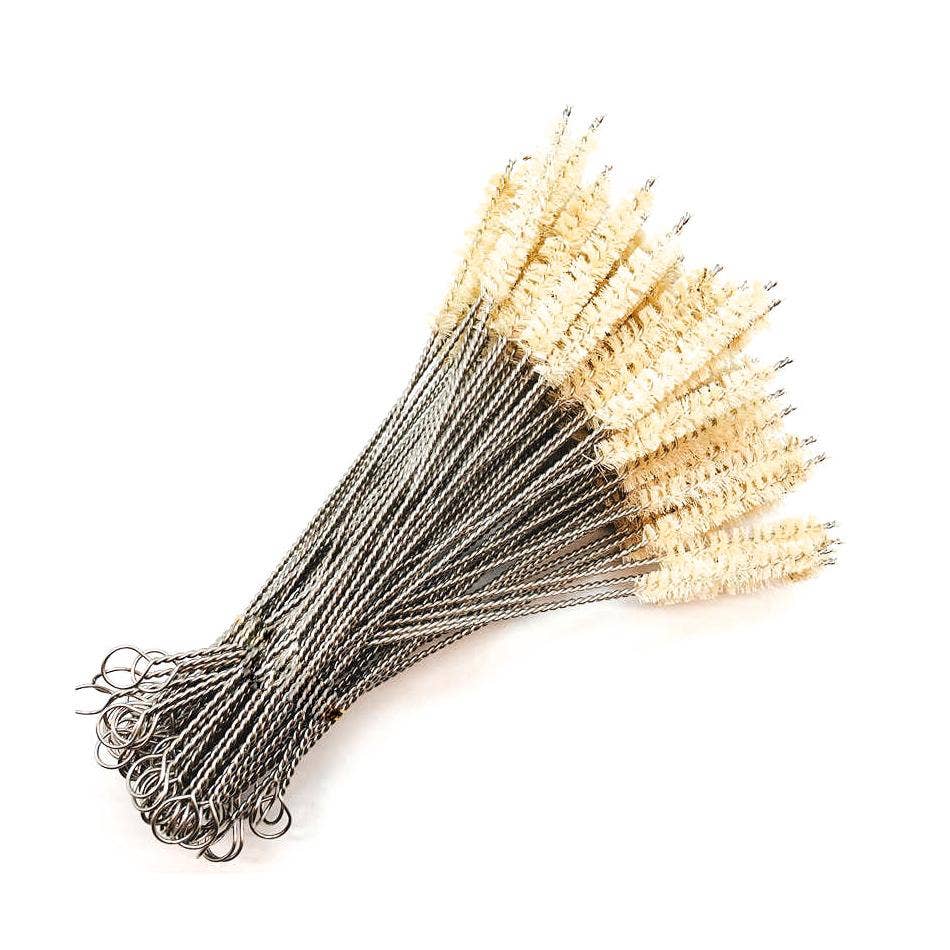 Jungle Culture Coconut Fibre Straw Cleaning Brush - Natural Coconut or Grass Fibre