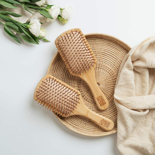 Jungle Culture Hair care Bamboo Hairbrush, Sustainable Wooden Hair Brushes