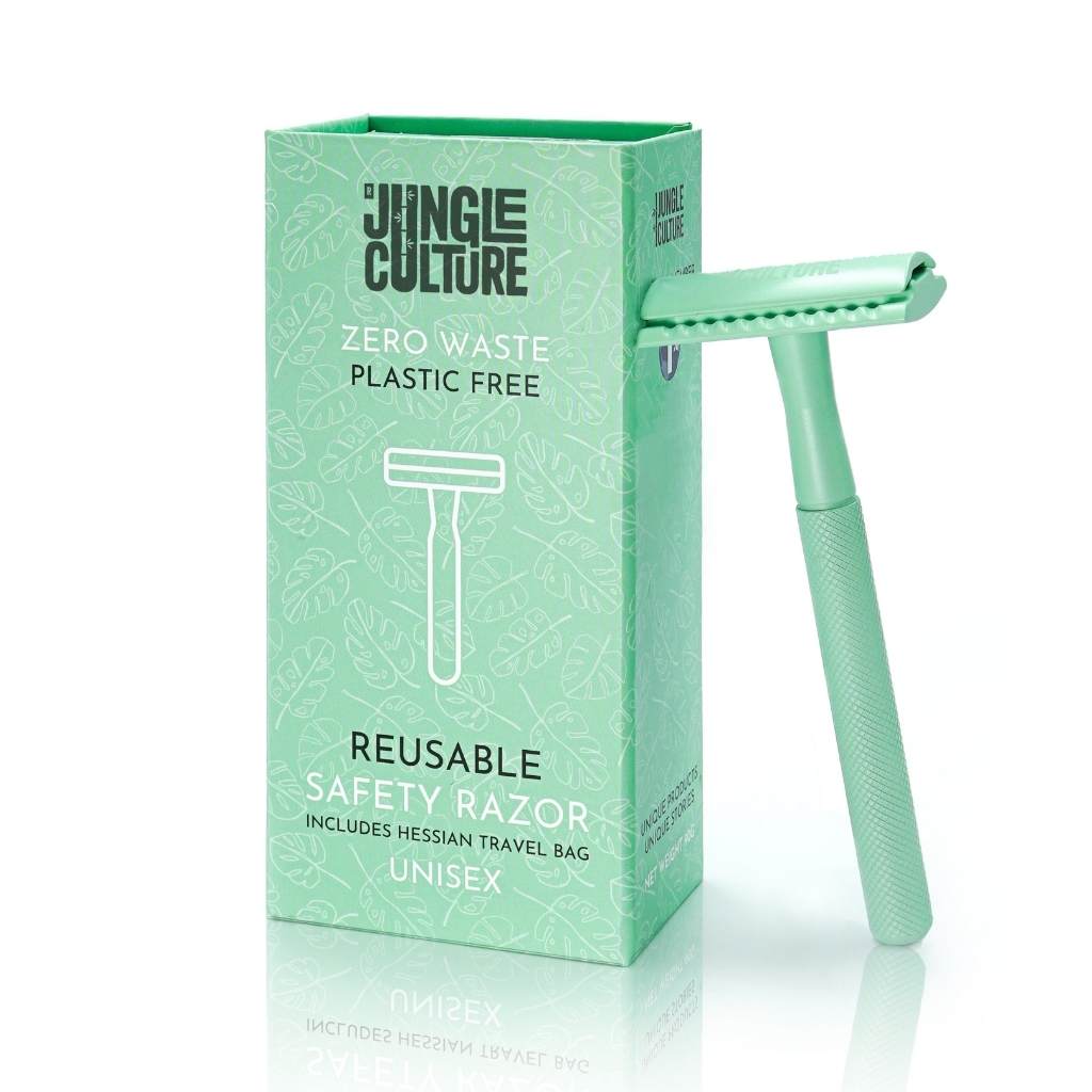 Jungle Culture shaving Eco-Friendly Pastel Safety Razors Gift Set