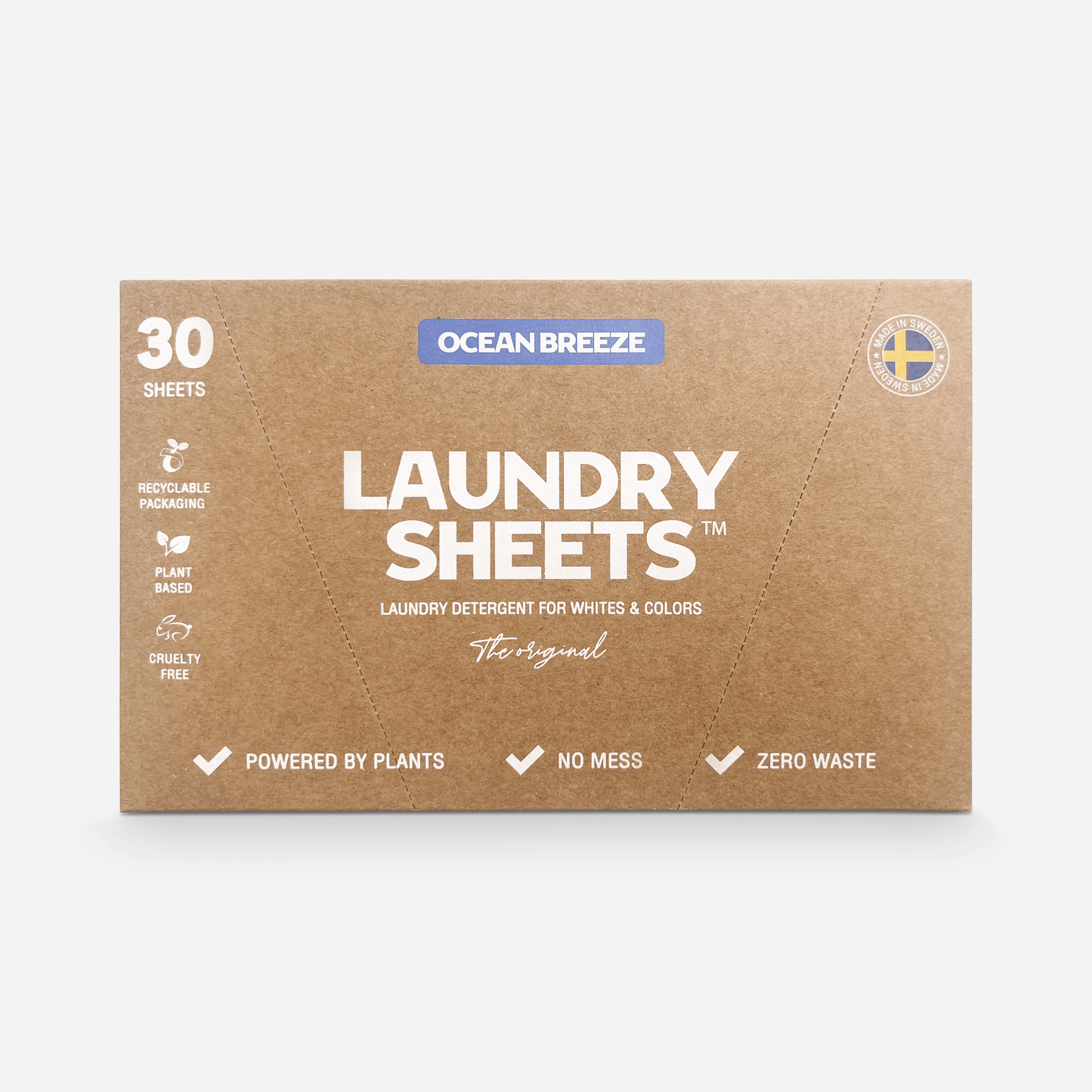 Laundry Sheets Laundry Laundry Sheets - Laundry Detergent Ocean Breeze (30-Pack)