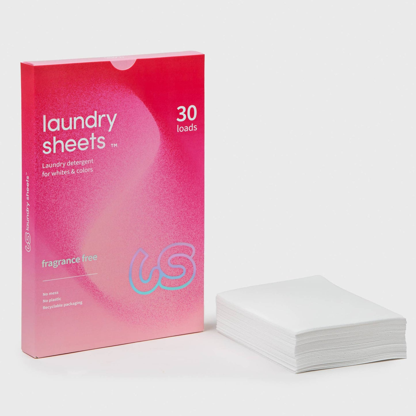 Laundry Sheets Laundry Sheets - Laundry Detergent Fragrance Free (30-Pack)