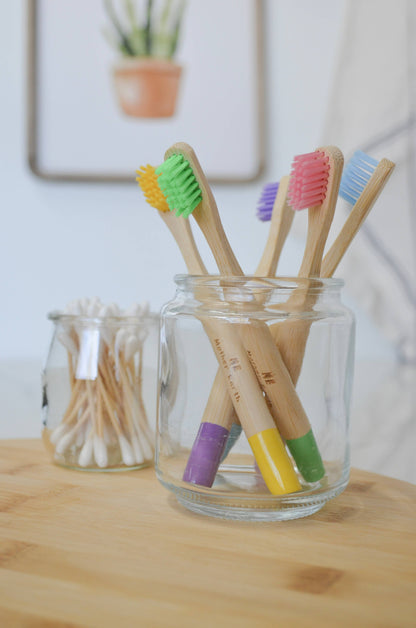 Me Mother Earth toothbrushes Kid-Friendly Bamboo Toothbrush