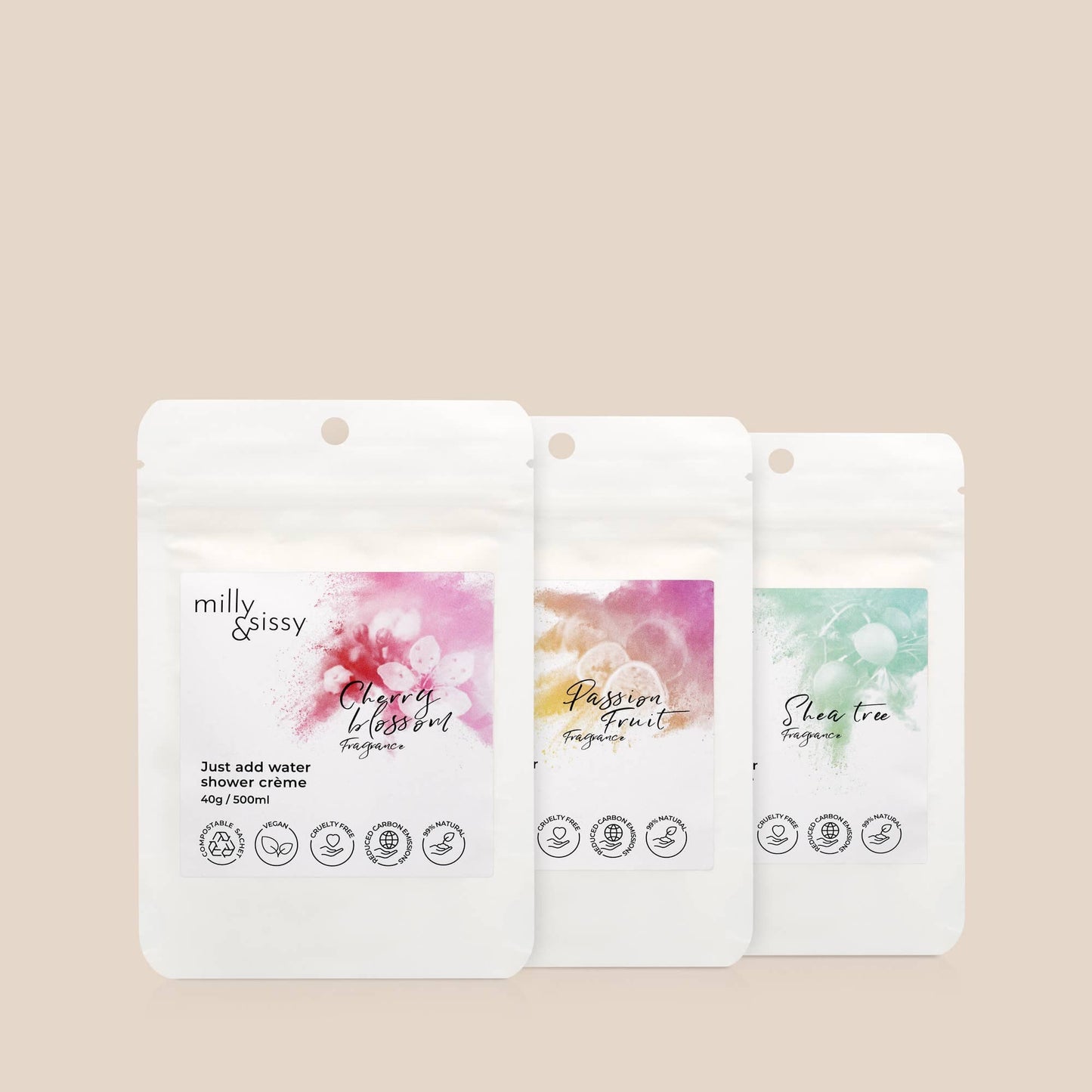 milly&sissy shower gel Vegan Zero Waste Shower Cremes