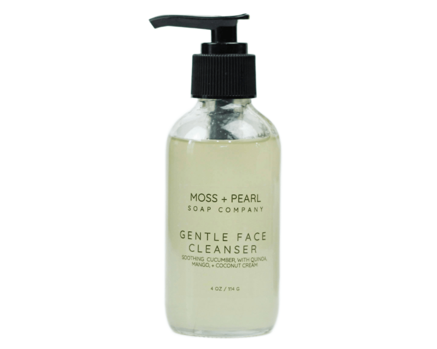 Moss + Pearl Soap Company Skin cleanser Gentle Natural Face Cleanser