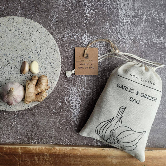 New Living Reusable Linen Cotton Garlic Bag