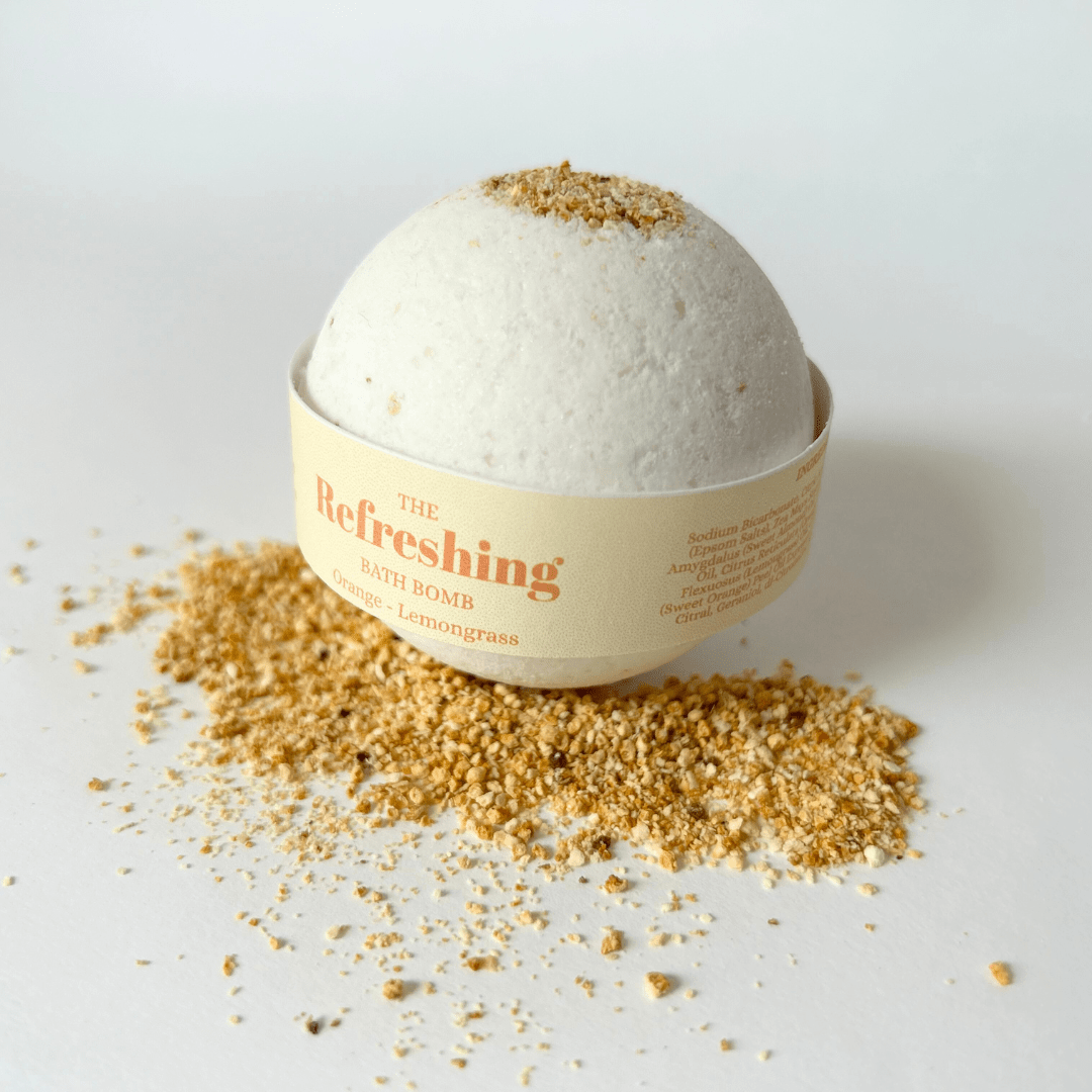 Only The Good Stuff bath bomb The Awakening Bath Bomb Botanical Bath Bombs- Natural & Plastic-free