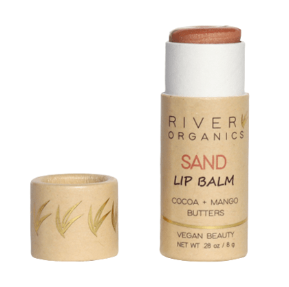 River Organics Single Unit Sand Vegan Lip Balm