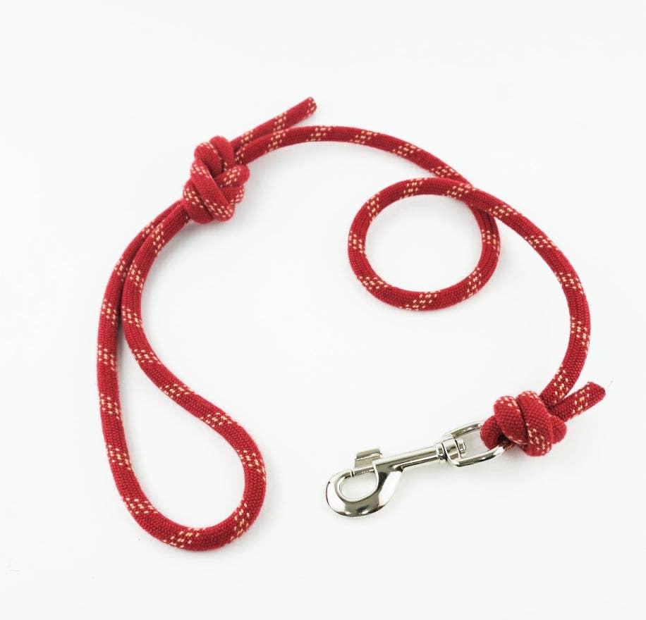 Scavenger Dog collar Recycled Climbing Rope Dog Leash