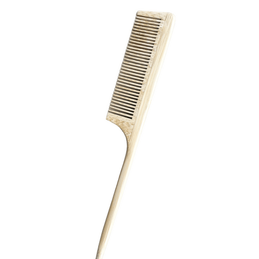 Smile Boutiques brush Natural Bamboo Hair Styling Comb - Plastic free
