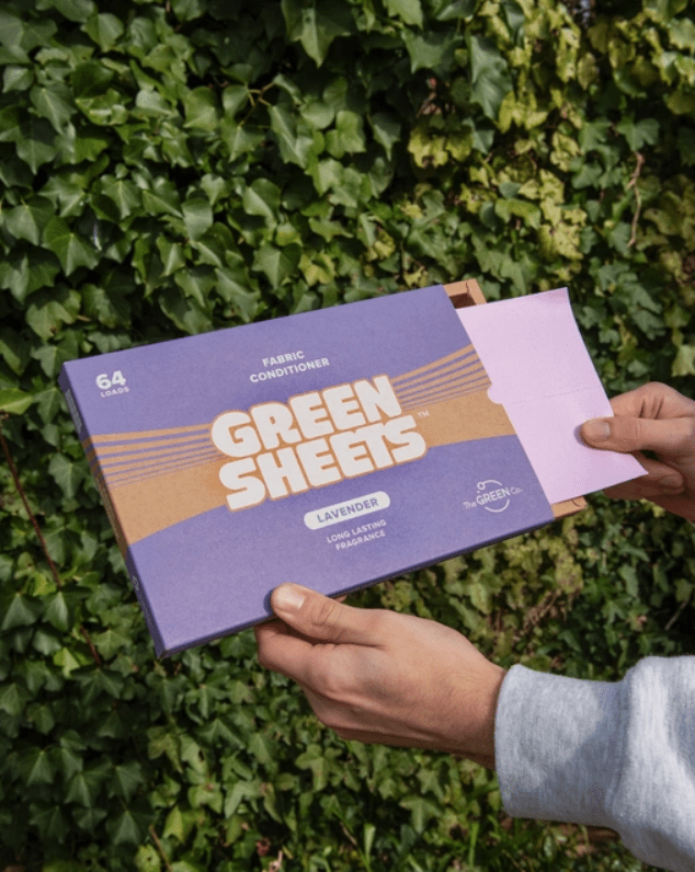 The Green Company Laundry Clean Green: Fabric Conditioner Sheets for Eco-Friendly Washing