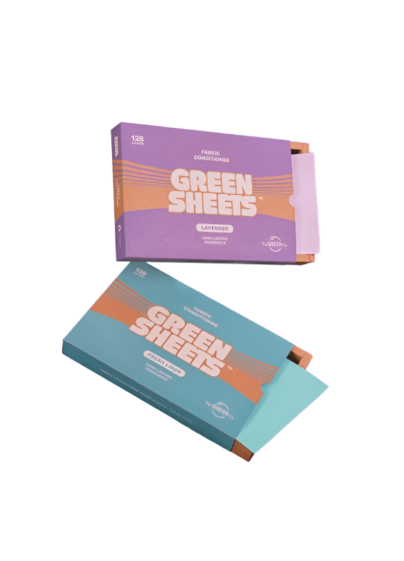 The Green Company Laundry Clean Green: Fabric Conditioner Sheets for Eco-Friendly Washing