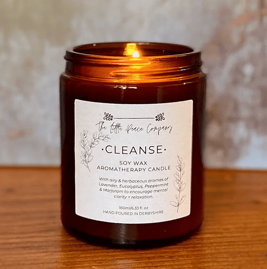 The Little Peace Company candles Vegan Soy Wax Aromatherapy Candle